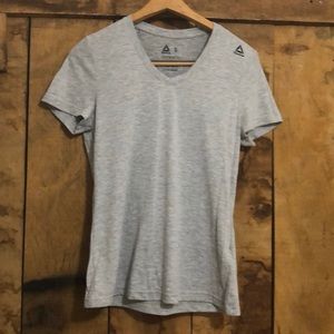 Grey Reebok Workout Tee